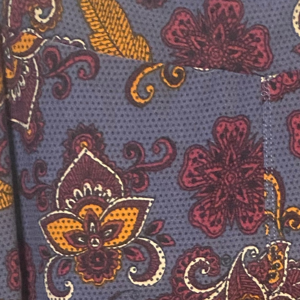 LulaRoe Paisley Print tall and curvy leggings